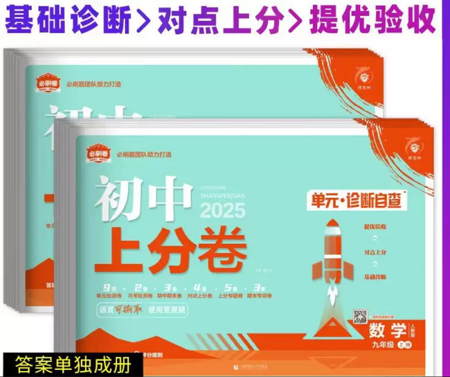 理想树《初中数学上分卷·2025人教版》-大伟资源网