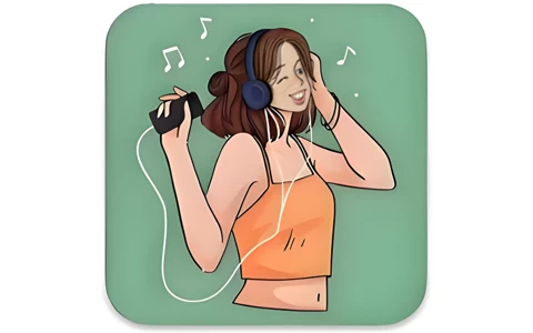 听·下音乐 Plus v2.2.2，一款插画UI音乐下载神器听下音乐-大伟资源网