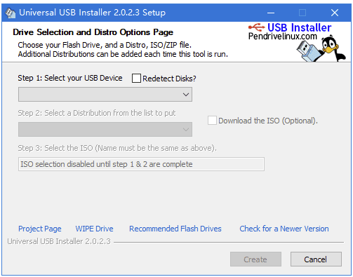 Universal USB Installer USB启动盘创建工具 v2.0.3.3-大伟资源网