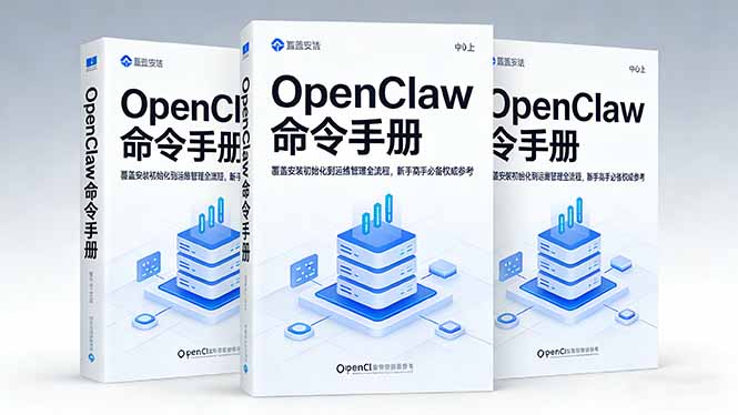 OpenClaw命令手册：覆盖安装初始化到运维管理全流程，新手高手必备权威参考-大伟资源网