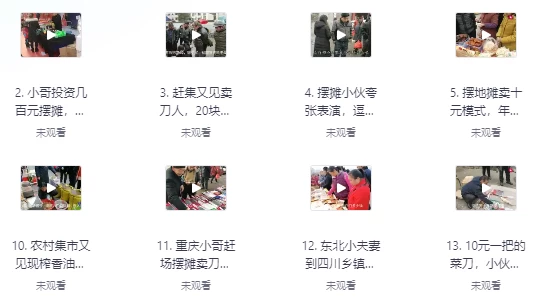 小本创业商机项目-大伟资源网