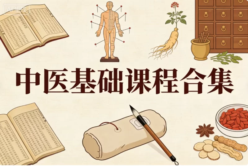 中医基础课程合集-大伟资源网