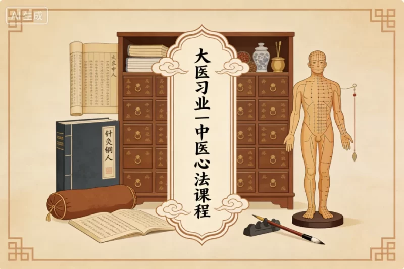 大医习业–中医心法课程-大伟资源网