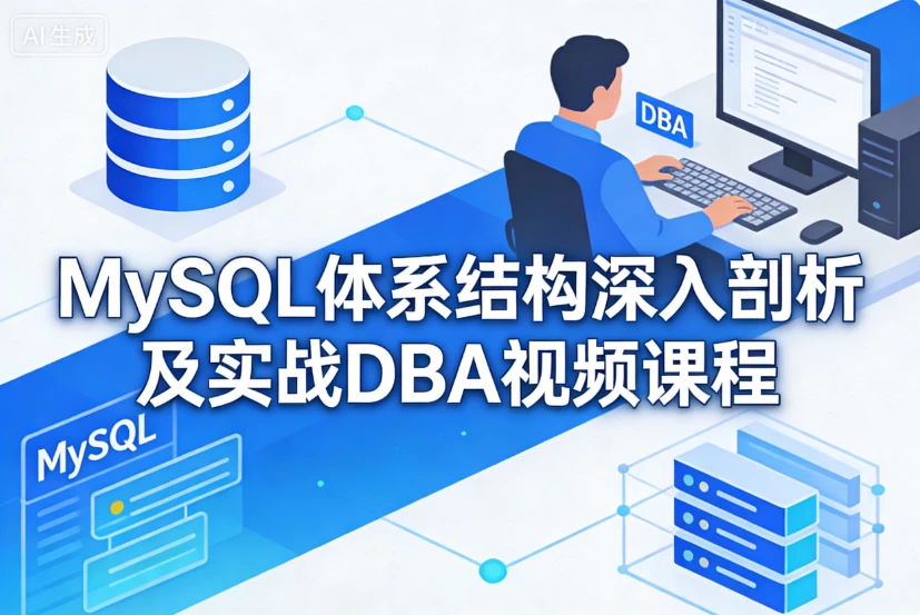 图片[1]-MySQL体系结构深入剖析及实战DBA视频课程-大伟资源网