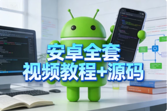 安卓全套视频教程+源码-大伟资源网
