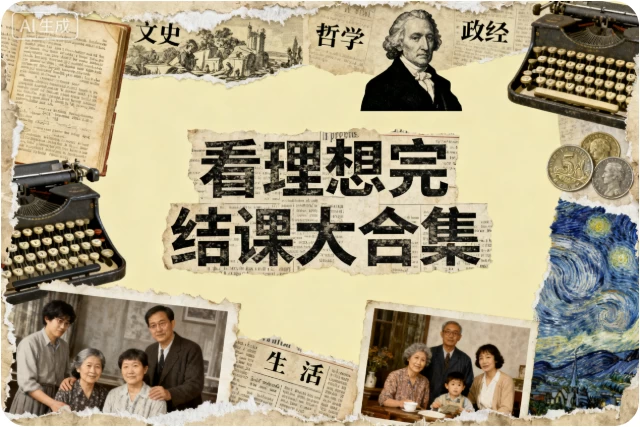 看理想完结课大合集-大伟资源网