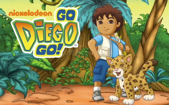 少儿生物启蒙动画《Go Diego Go 出发吧！迪亚哥 (中英双版) 》-大伟资源网