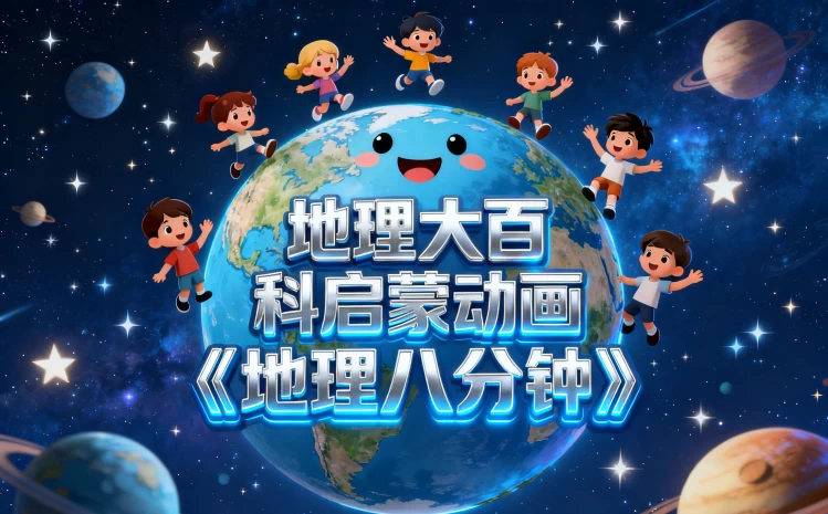 地理大百科启蒙动画《地理八分钟》-大伟资源网