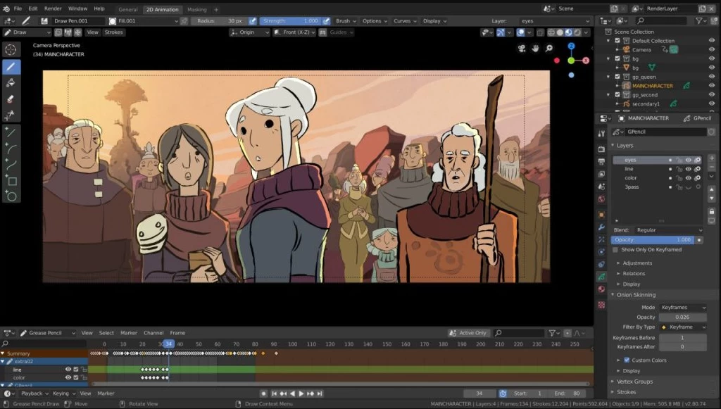 图片[1]-Blender 动画建模渲染 v5.1.0 中文绿色版-大伟资源网