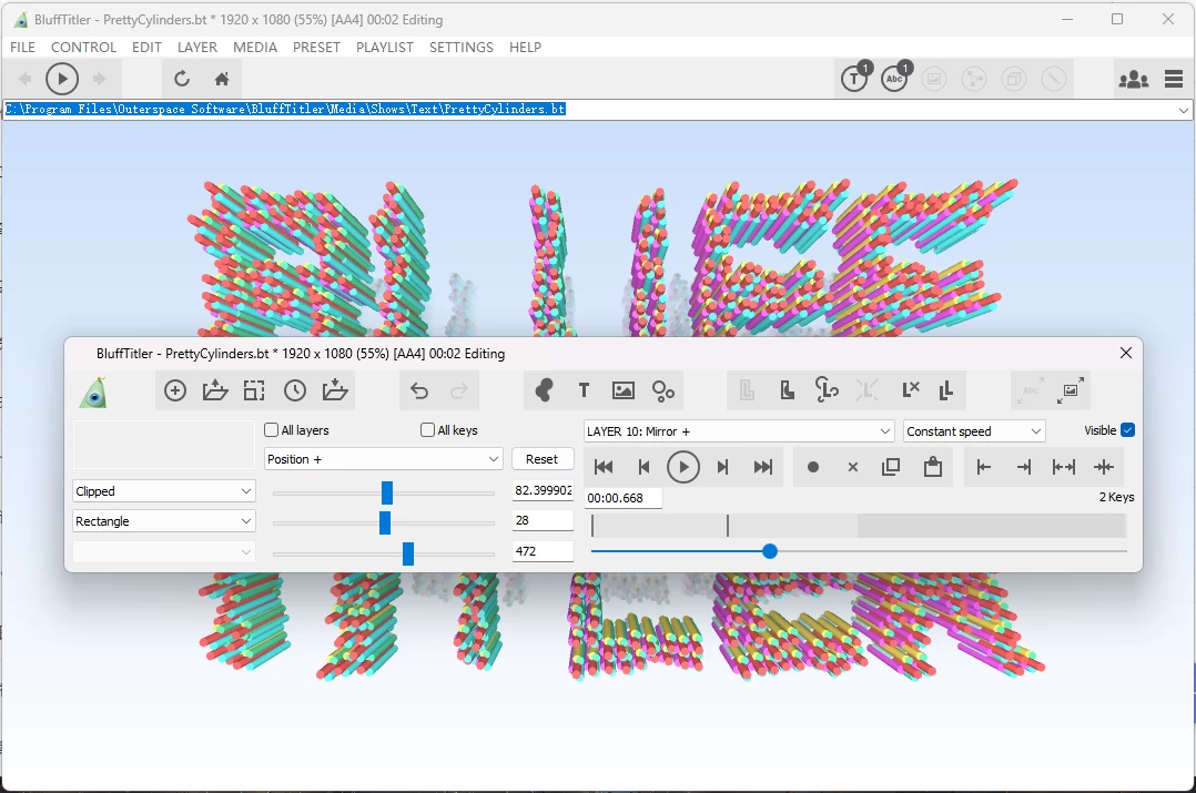 图片[1]-BluffTitler Ultimate 3D文字制作 v17.0.0.1 中文版-大伟资源网