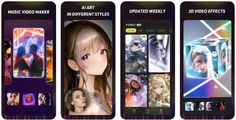 Vidmix 智能音乐视频编辑剪辑 v2.35.600 解锁VIP会员版-大伟资源网