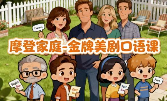 图片[1]-摩登家庭-金牌美剧口语课-大伟资源网