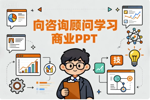 向咨询顾问学习商业PPT（从思维到技能）-大伟资源网