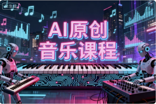 AI原创音乐课程-大伟资源网