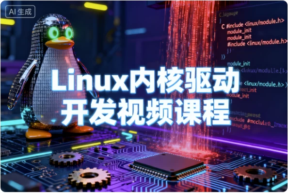 Linux内核驱动开发视频课程-大伟资源网