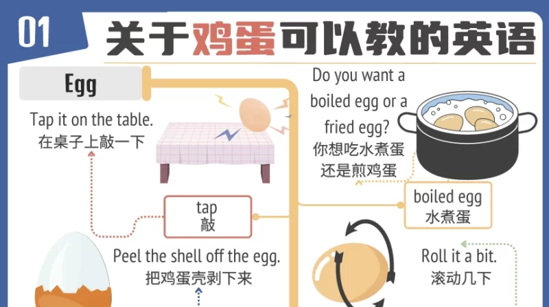 见物能聊《趣味英语100说》- 带教材-大伟资源网