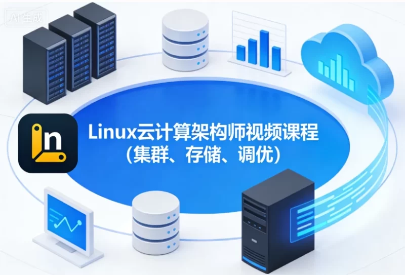 Linux云计算架构师视频课程（集群、存储、调优）-大伟资源网