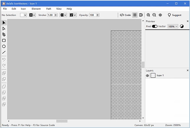 Axialis IconVectors 矢量图标编辑器 v1.40 便携版-大伟资源网