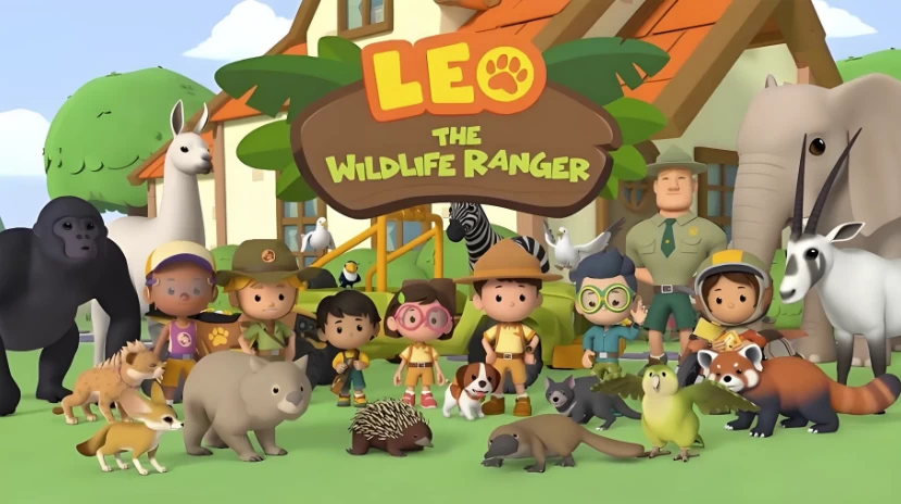 儿童知识类英语启蒙动画《动物小游侠 Leo The Wildlife Ranger》