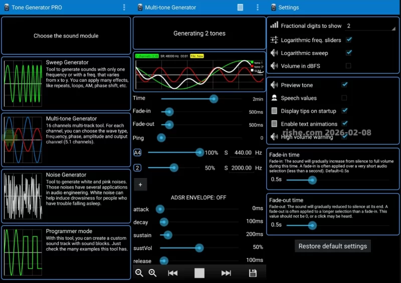 Tone Generator v3.97 解锁高级版-大伟资源网