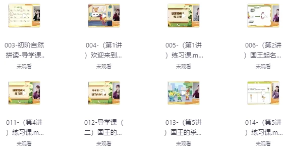 英语拼读+音标+语法四合一-大伟资源网