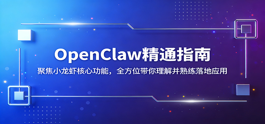 图片[1]-OpenClaw精通指南：聚焦小龙虾核心功能，全方位带你理解并熟练落地应用-大伟资源网