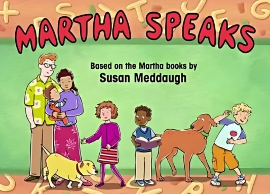 少儿英语启蒙动画《玛莎说话啦 Martha Speaks-大伟资源网