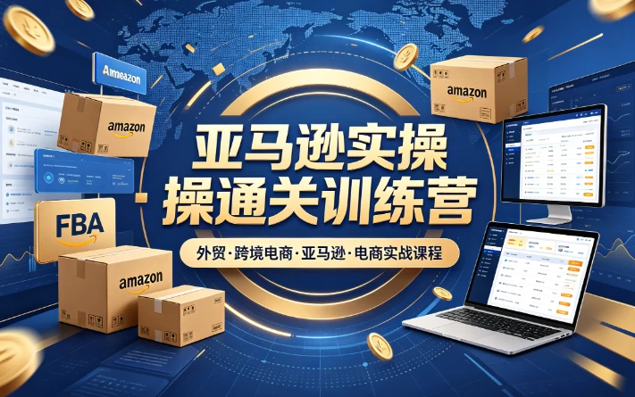2025-2026老陈聊跨境合集(更新3月)：亚马逊实操通关训练营！-大伟资源网