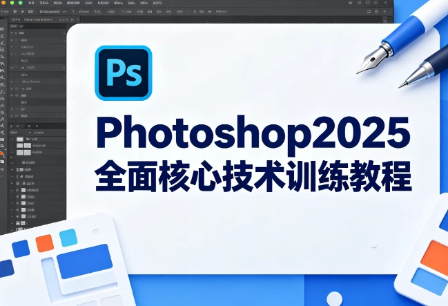 Photoshop2025全面核心技术训练教程-大伟资源网