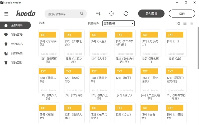 Koodo Reader 跨平台电子书阅读器 v2.3.3-大伟资源网