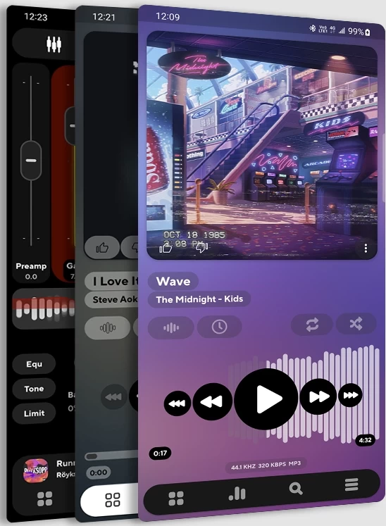 Poweramp 音乐播放器 Build-995 高级版-大伟资源网