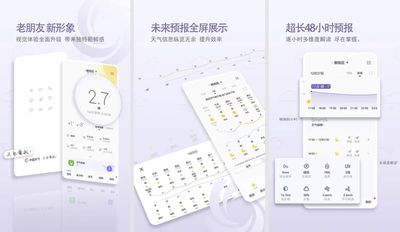 中国天气 v9.1.0.13 去广告版 – 让出行不被恶劣天气影响-大伟资源网