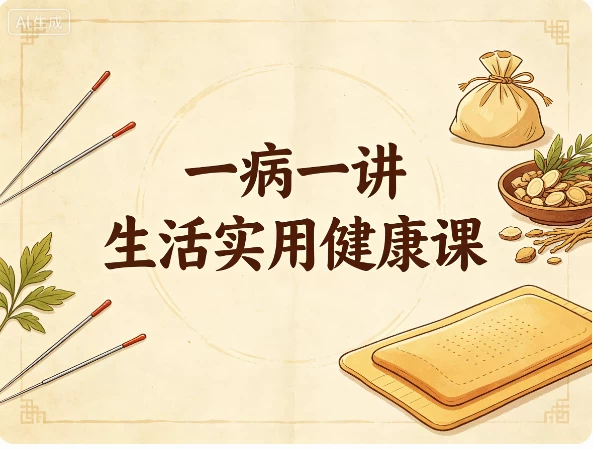 一病一讲生活实用健康课-大伟资源网