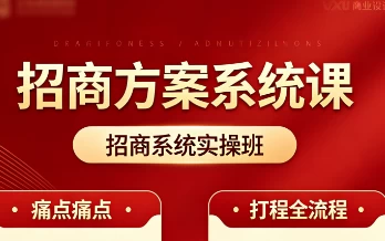招商方案系统课-大伟资源网