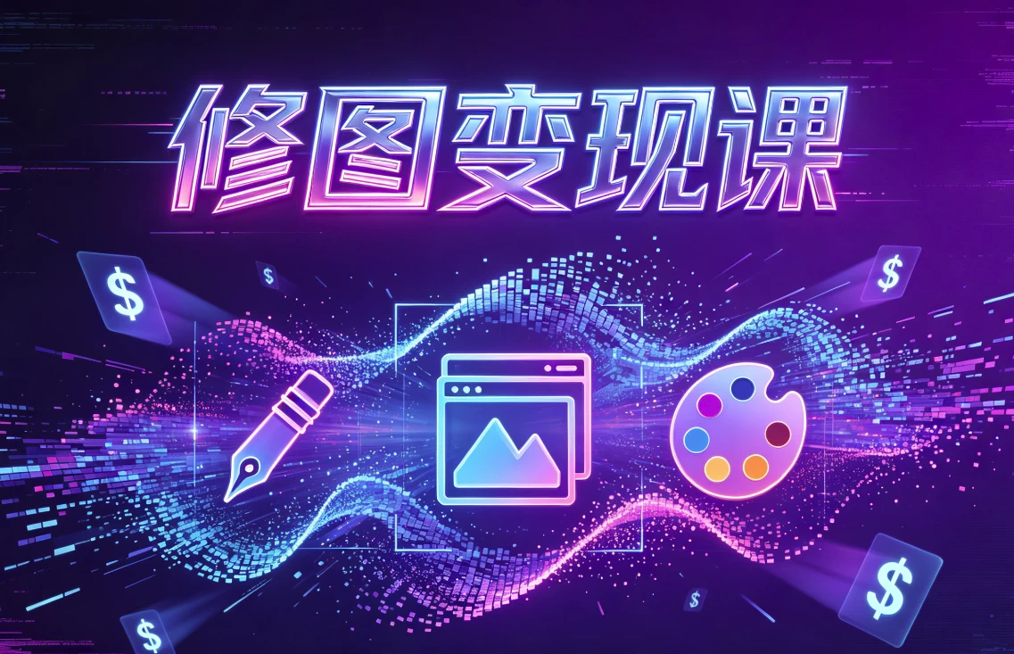图片[1]-修图变现课 10秒修出高点赞照片-大伟资源网