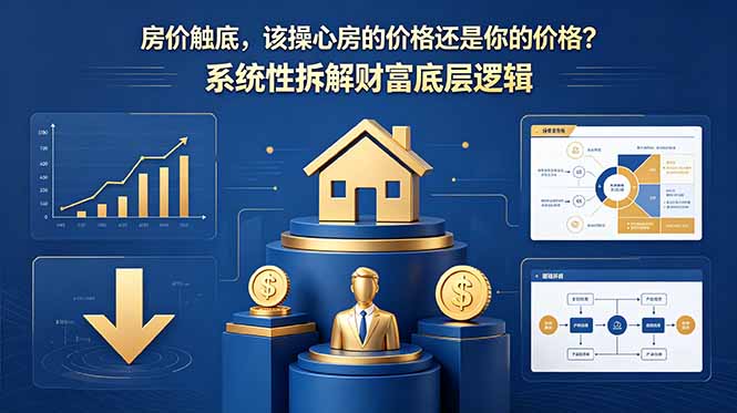 付费文章：房价触底，该操心房的价格还是你的价格？系统性拆解财富底层逻辑-大伟资源网