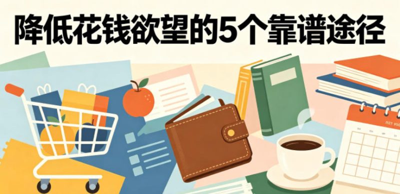 付费文章：降低花钱欲望的5个靠谱途径-大伟资源网