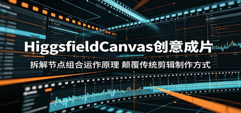 HiggsfieldCanvas创意成片：拆解节点组合运作原理，颠覆传统剪辑制作方式-大伟资源网