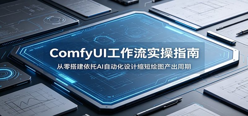 ComfyUI 工作流实操指南：从零搭建依托AI自动化设计缩短绘图产出周期-大伟资源网