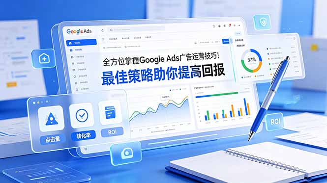 全方位掌握 Google Ads 广告运营技巧！最佳策略助你提高回报【原创双语字幕】-大伟资源网