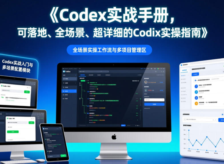 Codex实战手册，可落地、全场景、超详细的Codex实操指南-大伟资源网