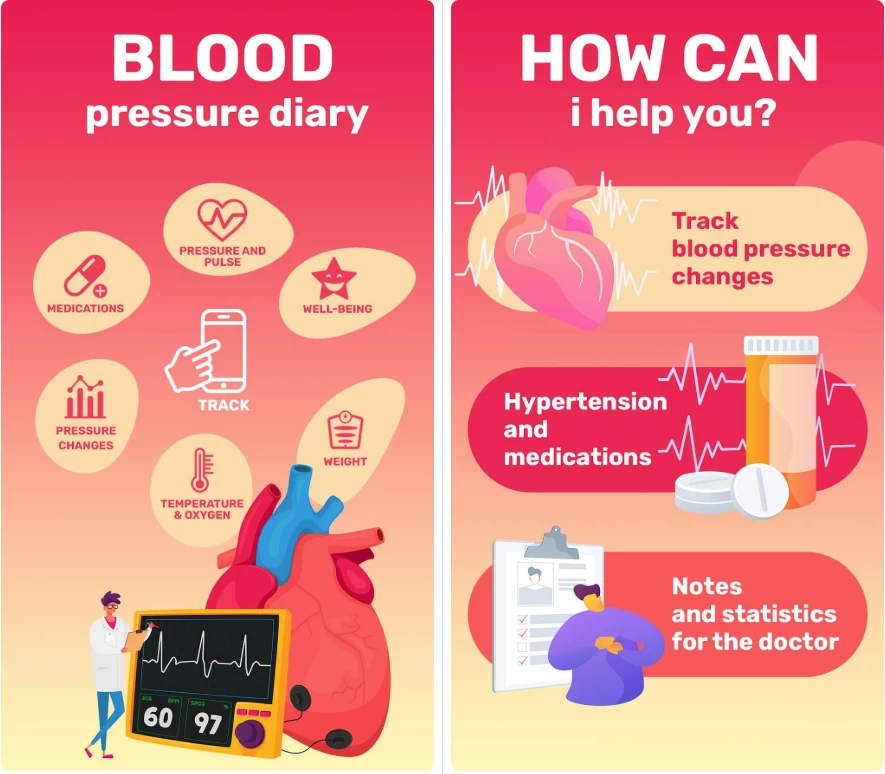 图片[1]-Blood Pressure Tracker 血压记录追踪器 v3.6.8 解锁高级版-大伟资源网