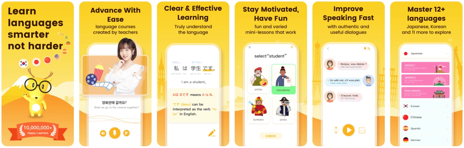 图片[1]-LingoDeer 鹿老师说外语 v2.99.320 解锁高级版-大伟资源网