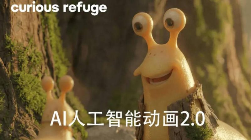 好奇避难所—AI人工智能动画电影制作2.0-【独家精翻中英字幕】-大伟资源网