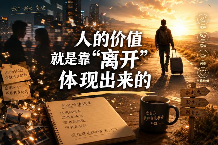 付费文章：人的价值就是靠“离开”体现出来的-大伟资源网