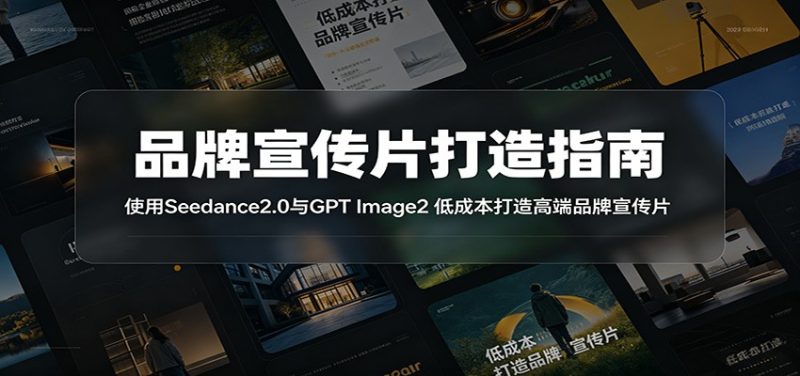 品牌宣传片打造指南：使用Seedance2.0与GPT Image2 低成本打造高端品牌宣传片-大伟资源网