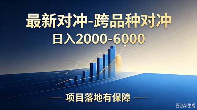 跨品种对冲震撼首发！日收益2000-6000+，项目绿色长久，安全稳健，合规靠谱，可批量放大-大伟资源网