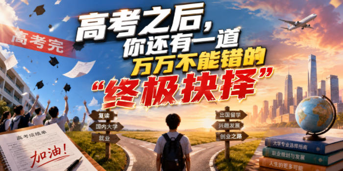 付费文章：高考之后，你还有一道万万不能错的“终极抉择”-大伟资源网