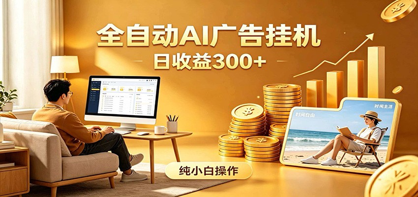 图片[1]-AI风口项目，全程解放双手，后台自动运行赚取收益，每天稳定收益300+-御文网