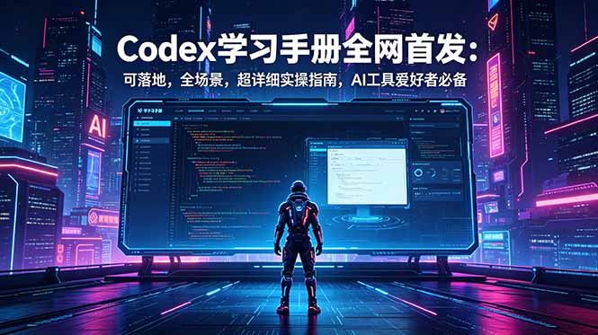 Codex学习手册全网首发：可落地，全场景，超详细实操指南，AI工具爱好者必备-大伟资源网